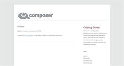 Desktop Screenshot of composer.io
