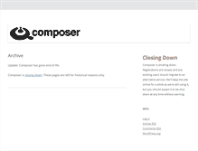 Tablet Screenshot of composer.io